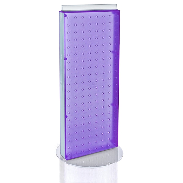 Non-Revolving 8"W x 20.75"H Pegboard Counter Display